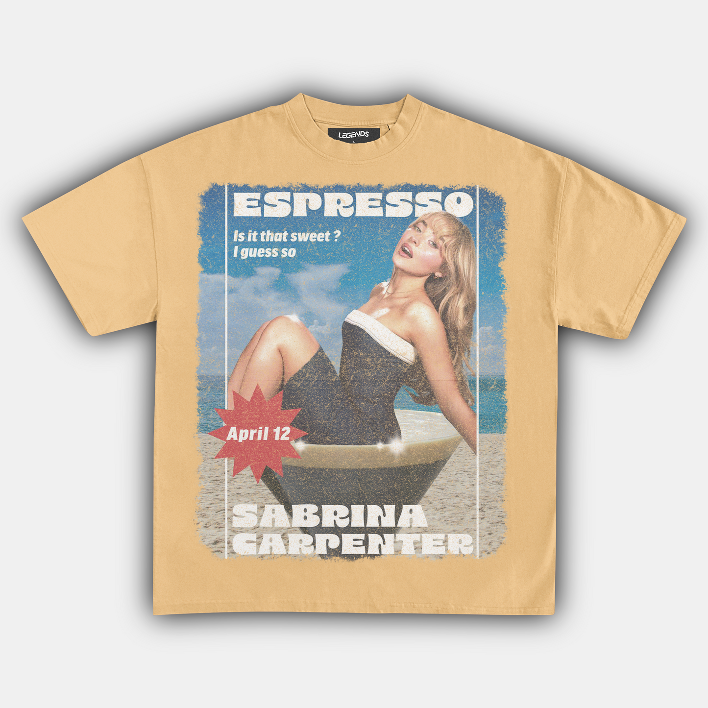 SABRINA CARPENTER ESPRESSO VINTAGE TEE (Volume 1)