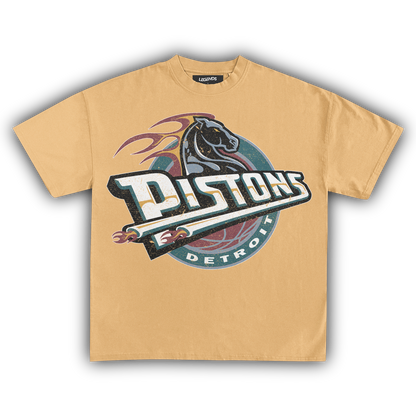 DETROIT PISTONS VINTAGE TEE