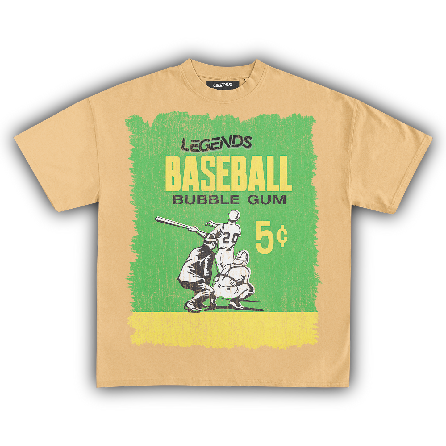 LEGENDS BASEBALL TRADING CARD TEE (Version 012)