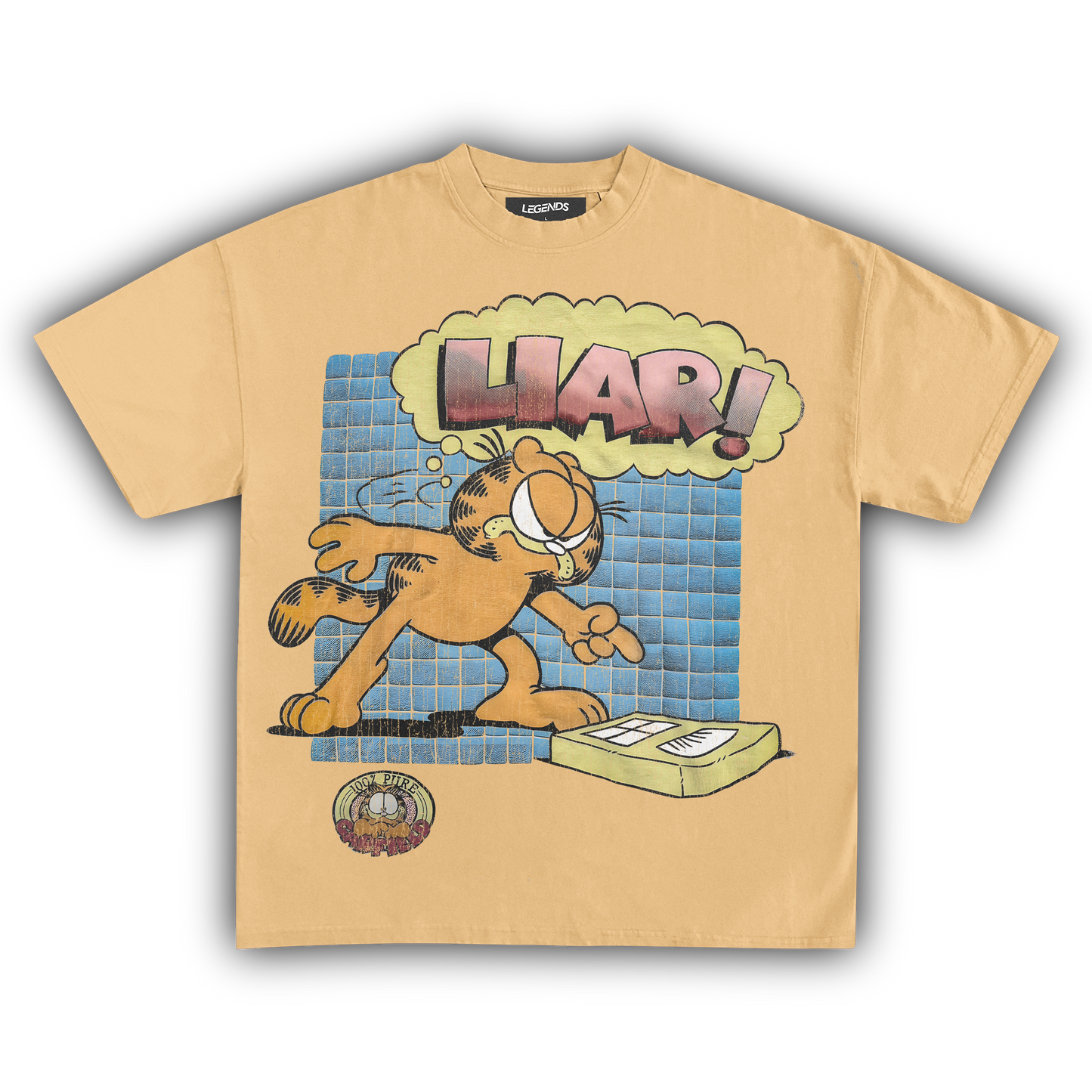 GARFIELD LIAR! VINTAGE TEE