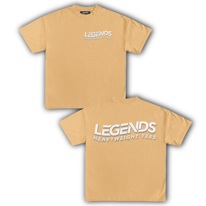 LEGENDS HEAVYWEIGHT TEE (White Script)