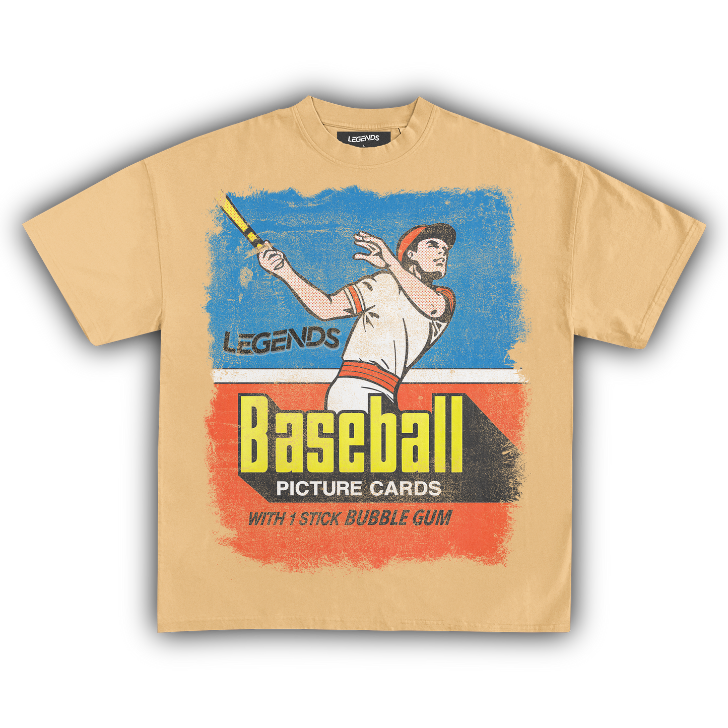 LEGENDS BASEBALL TRADING CARD TEE (Version 004)