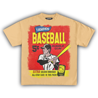 LEGENDS BASEBALL TRADING CARD TEE (Version 001)