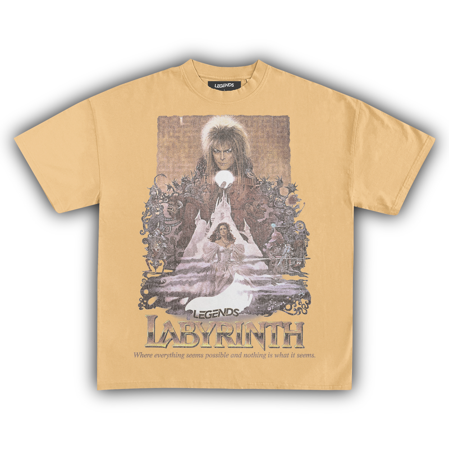 LABYRINTH 1986 VINTAGE TEE