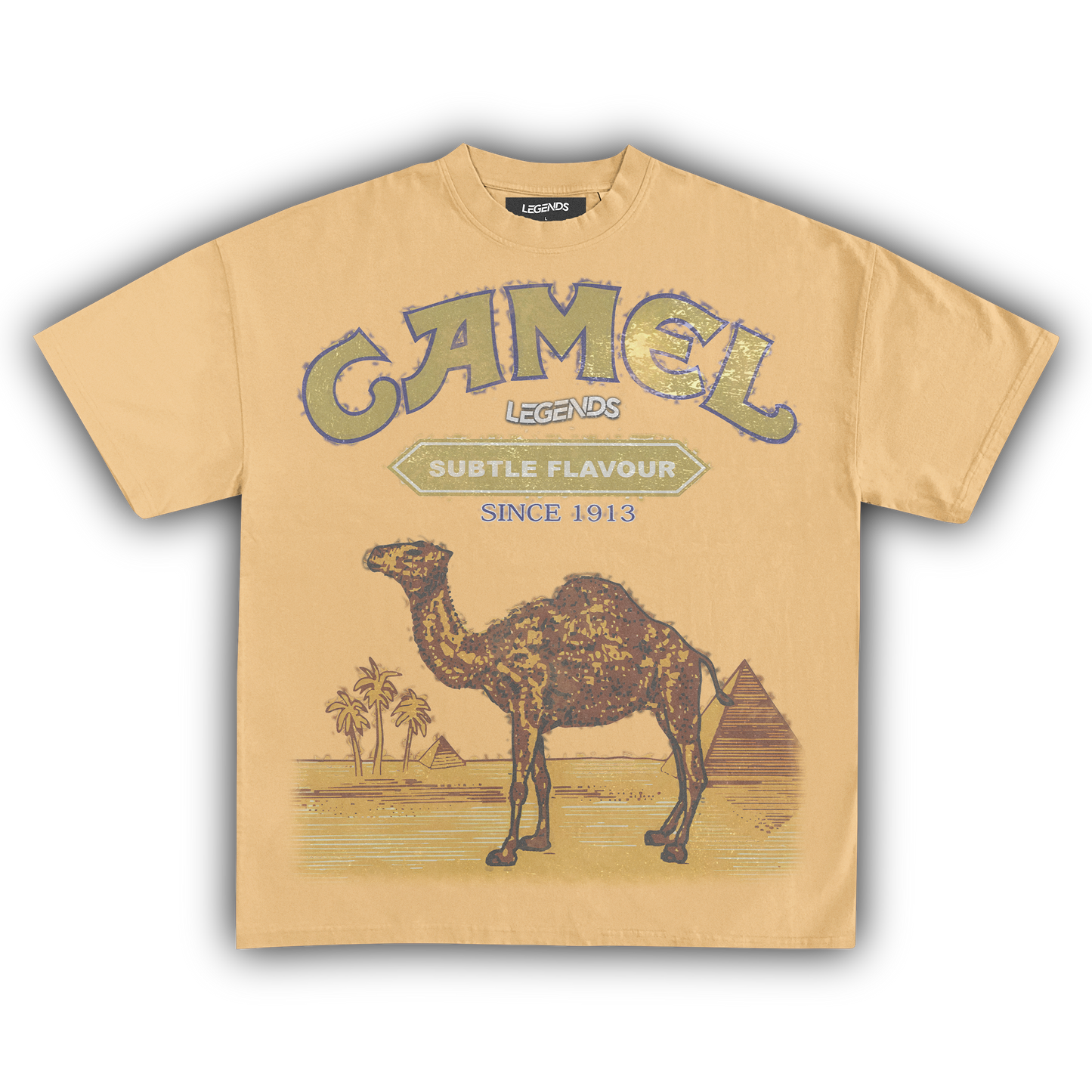 CAMEL VINTAGE TEE