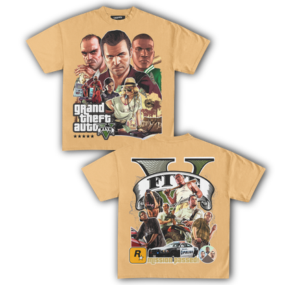 GRAND THEFT AUTO V TEE (Double Sided)