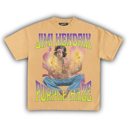 JIMI HENDRIX PURPLE HAZE TEE