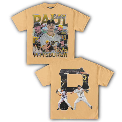 PAUL SKENES PIRATES TEE (Double Sided)