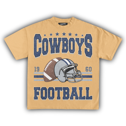 VINTAGE COWBOYS FOOTBALL TEE