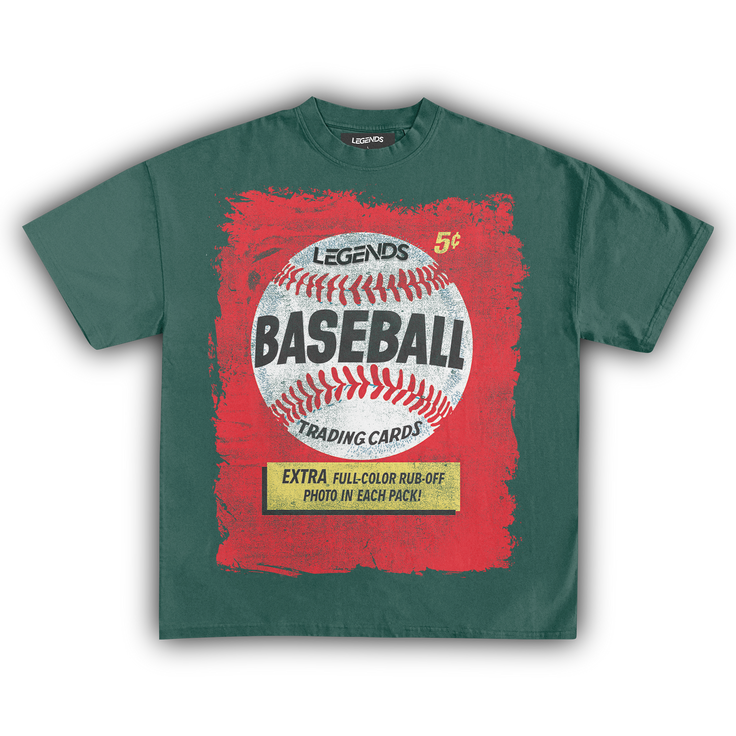 LEGENDS BASEBALL TRADING CARD TEE (Version 003)