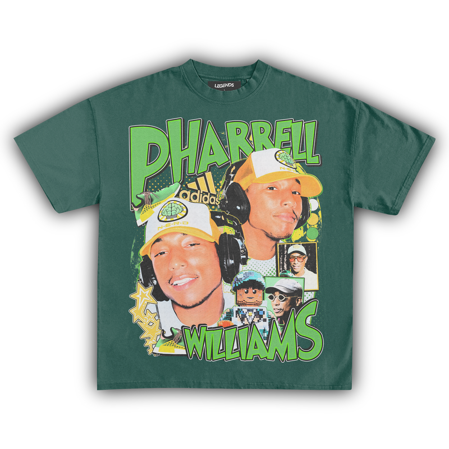 PHARRELL WILLIAMS RETRO TEE