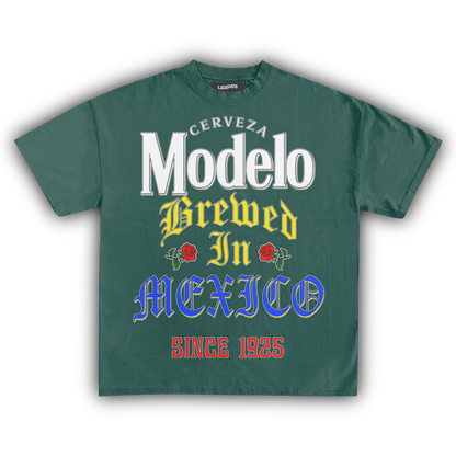 MODELO CERVEZA: BREWED IN MEXICO TEE