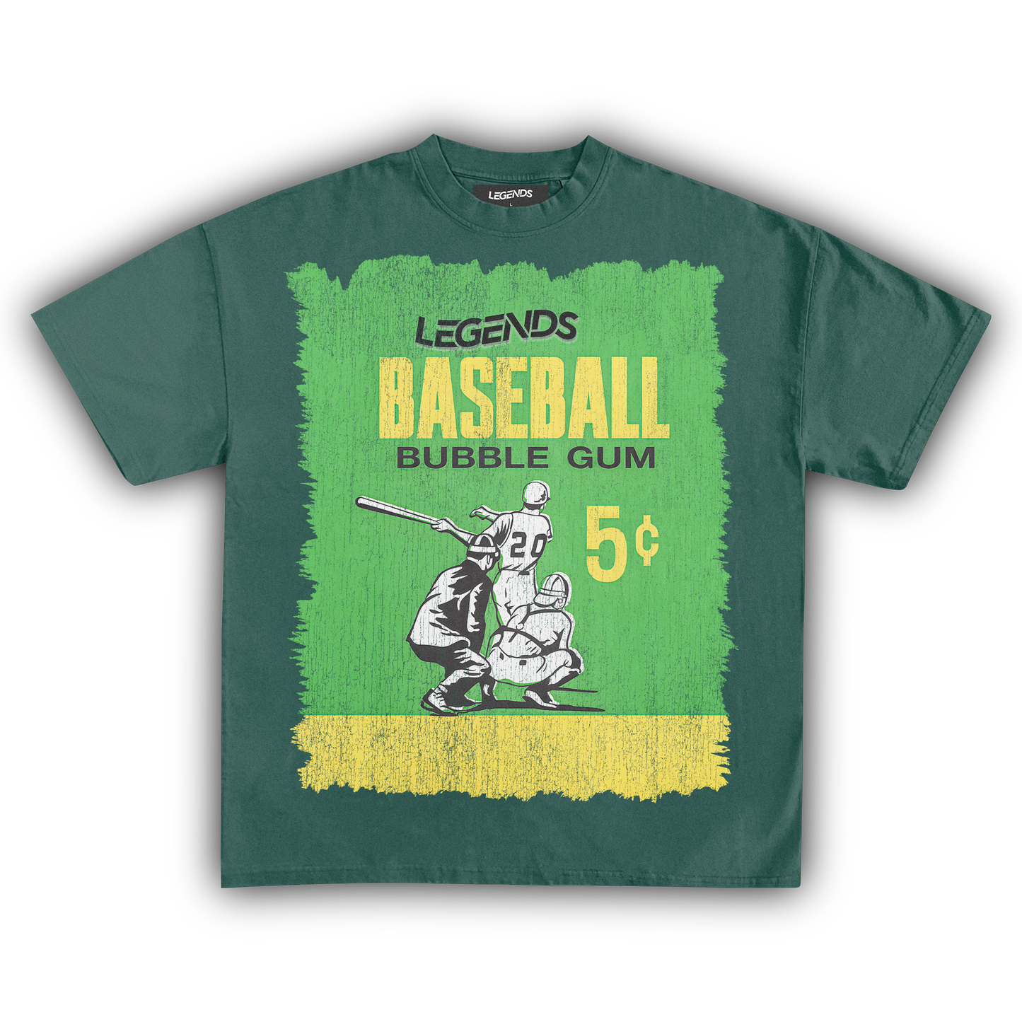 LEGENDS BASEBALL TRADING CARD TEE (Version 012)