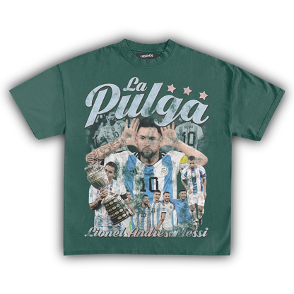 "LA PULGA" LIONEL MESSI VINTAGE TEE