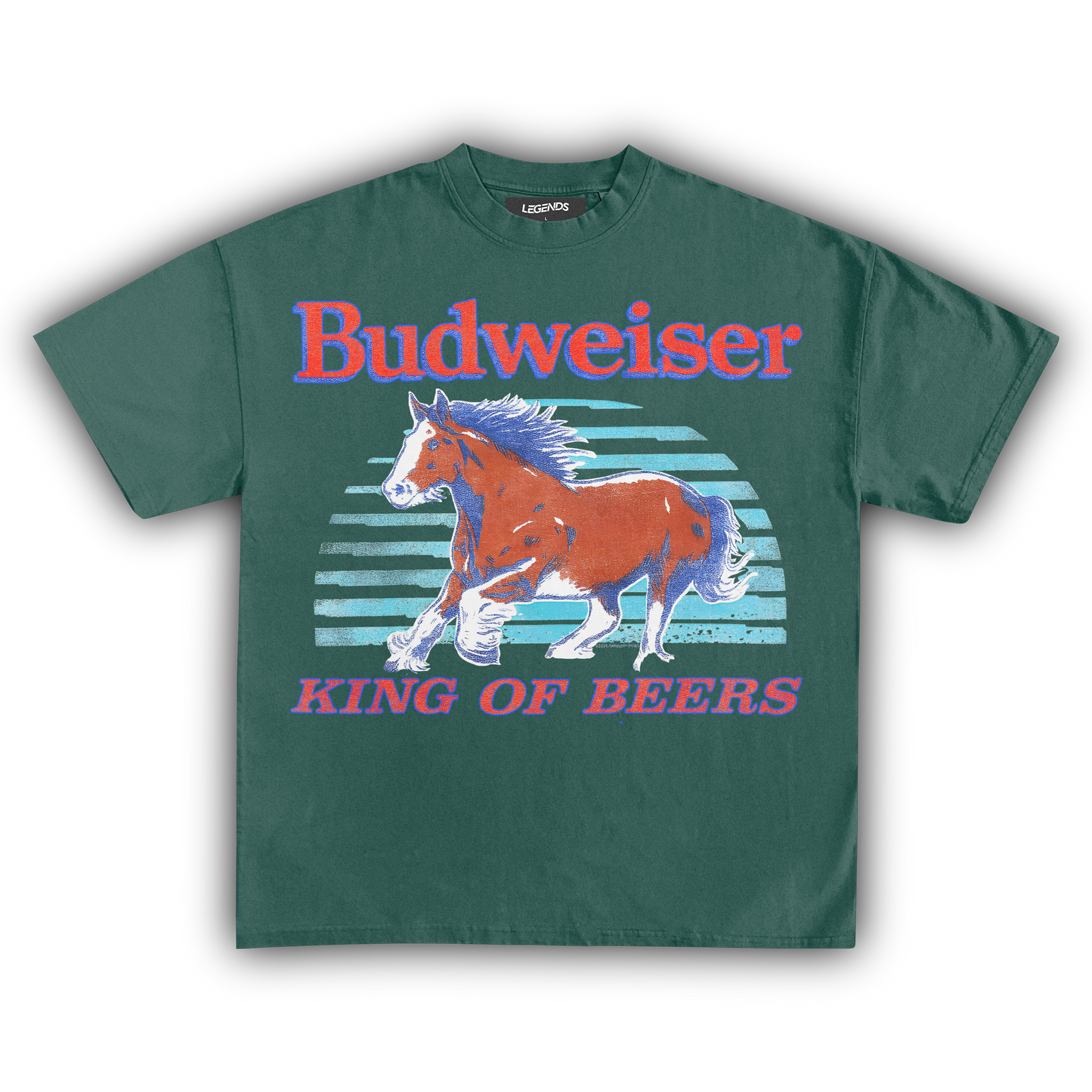 BUDWEISER KING OF BEERS VINTAGE 1986 TEE