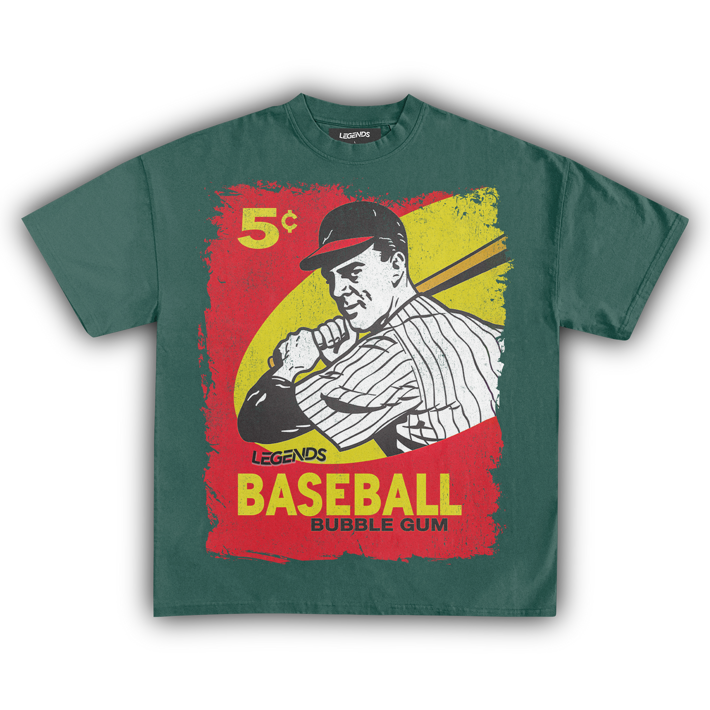 LEGENDS BASEBALL TRADING CARD TEE (Version 015)