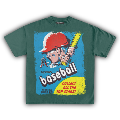 LEGENDS BASEBALL TRADING CARD TEE (Version 017)