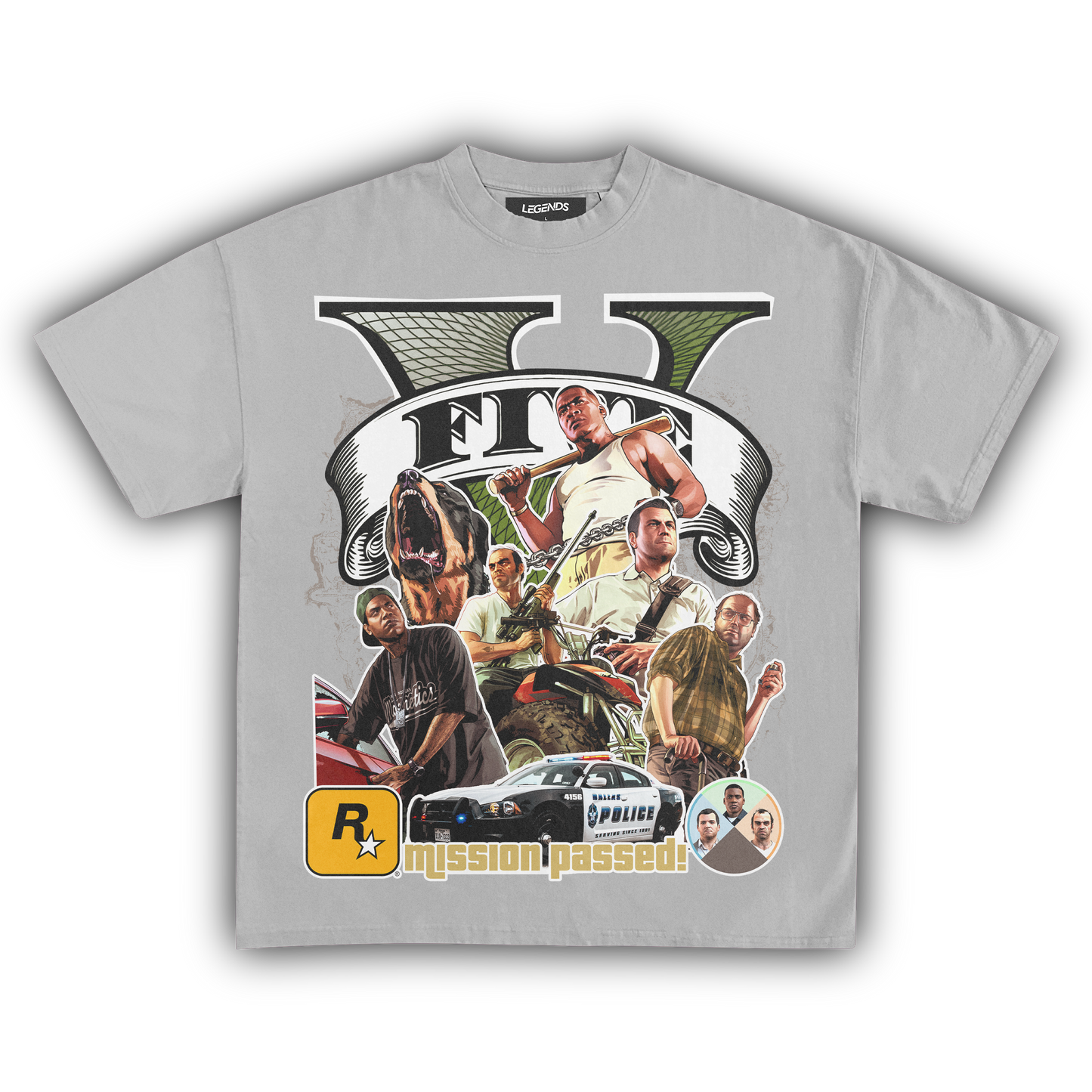 GRAND THEFT AUTO V TEE (Version 2)