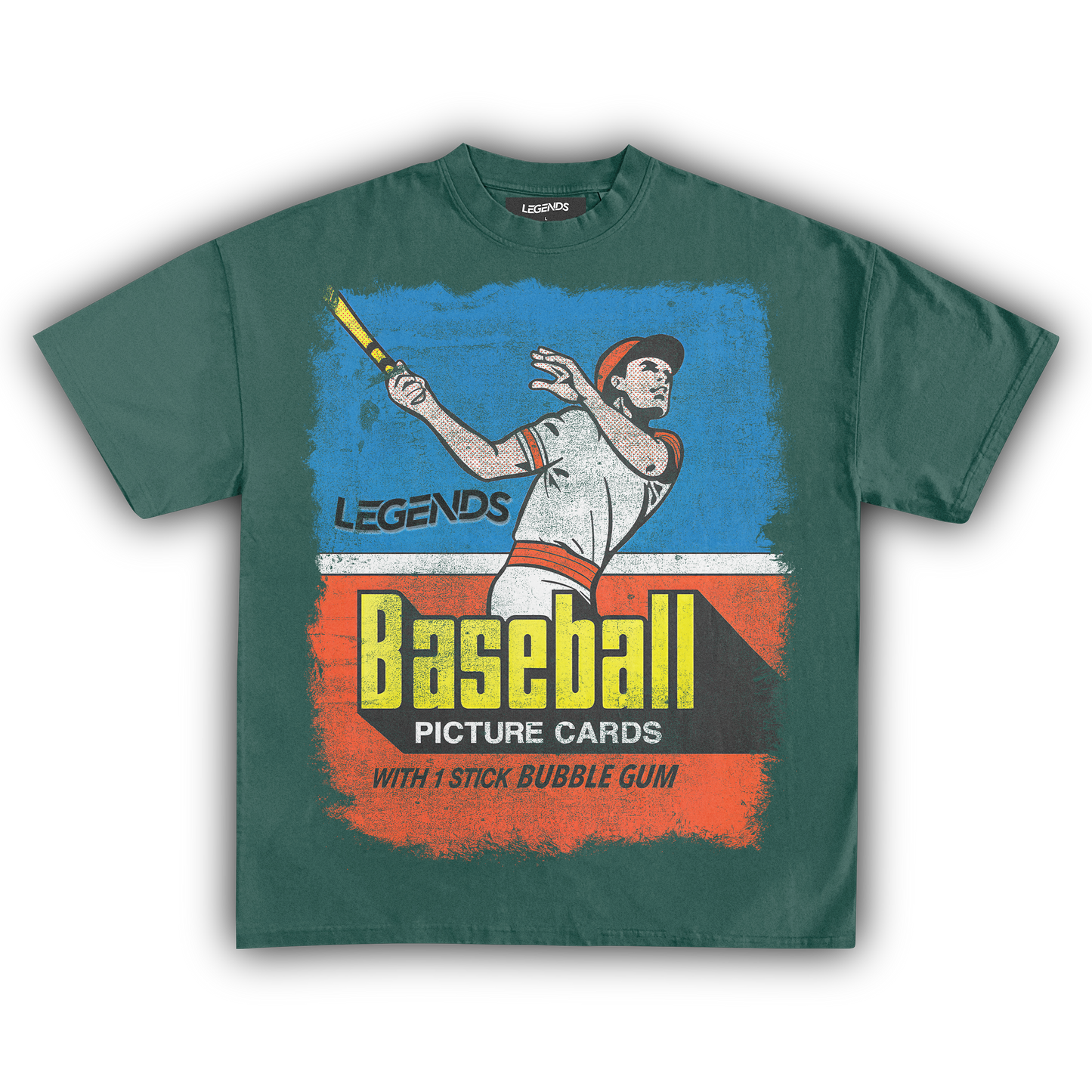 LEGENDS BASEBALL TRADING CARD TEE (Version 004)