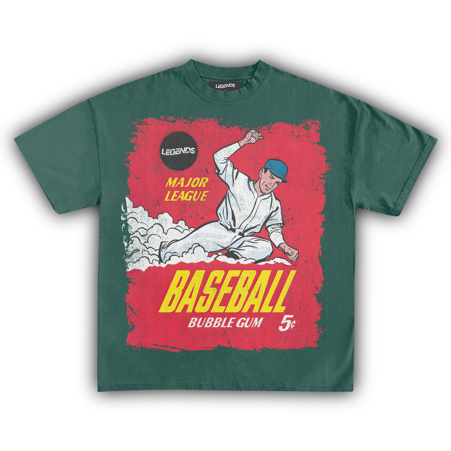 LEGENDS BASEBALL TRADING CARD TEE (Version 006)