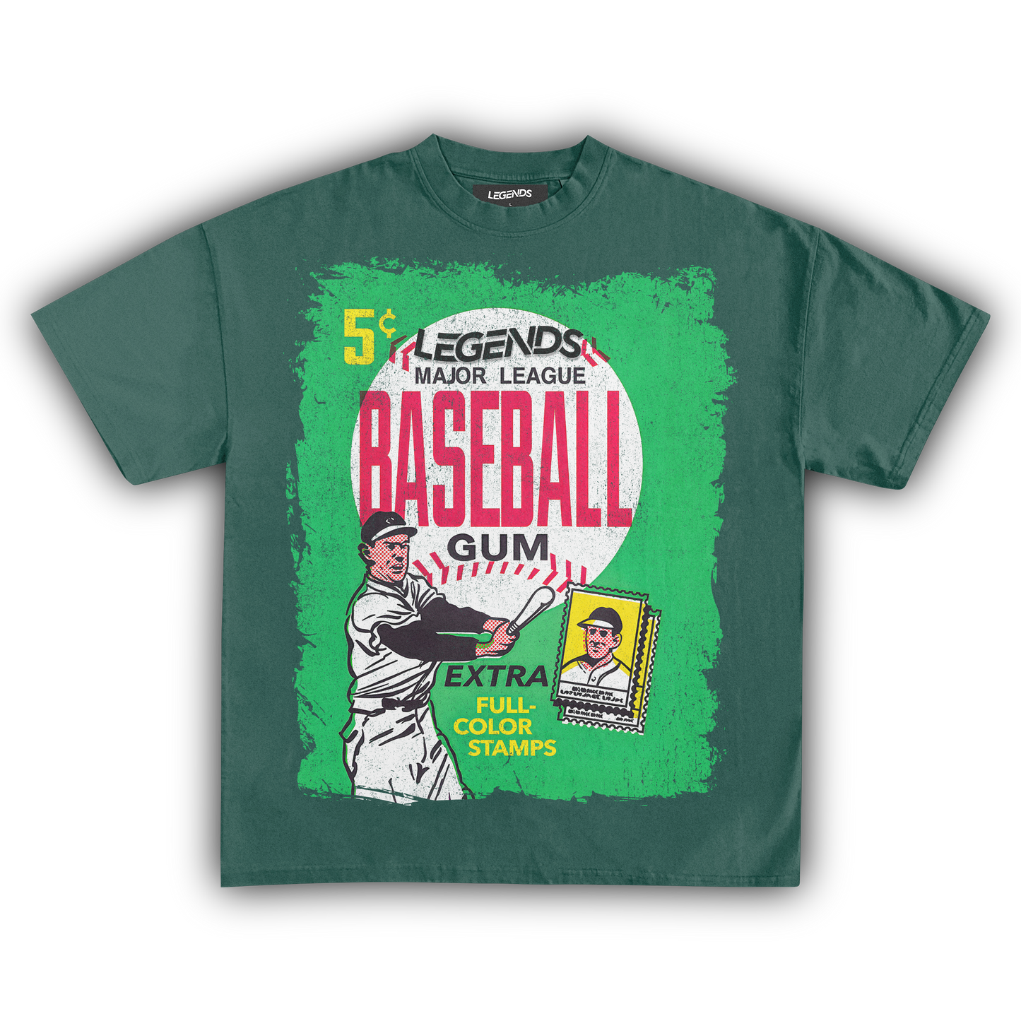 LEGENDS BASEBALL TRADING CARD TEE (Version 011)