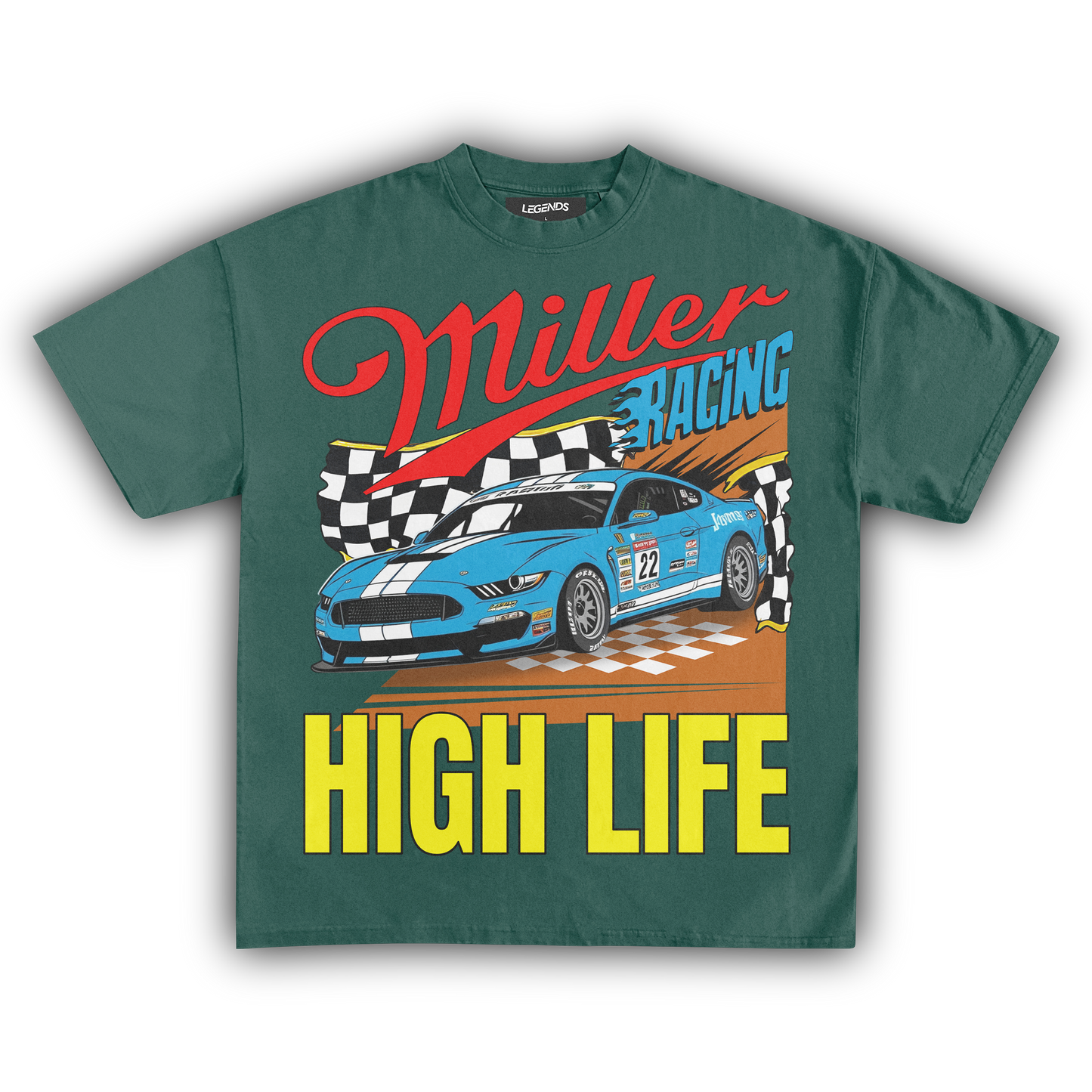 MILLER HIGH LIFE RACING TEE