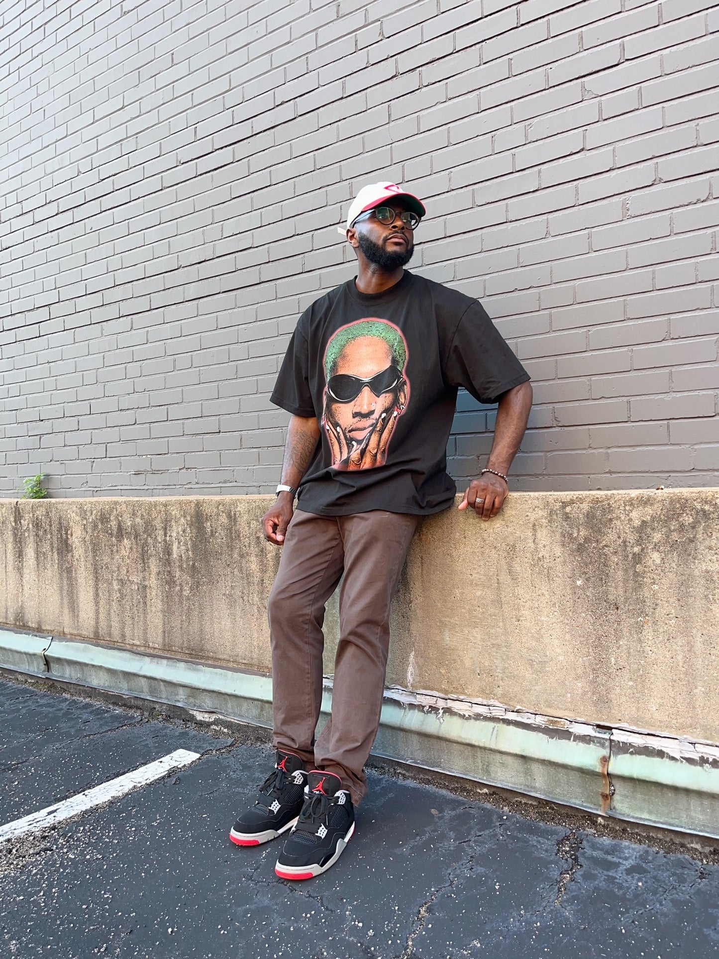 DENNIS RODMAN BIG FACE TEE