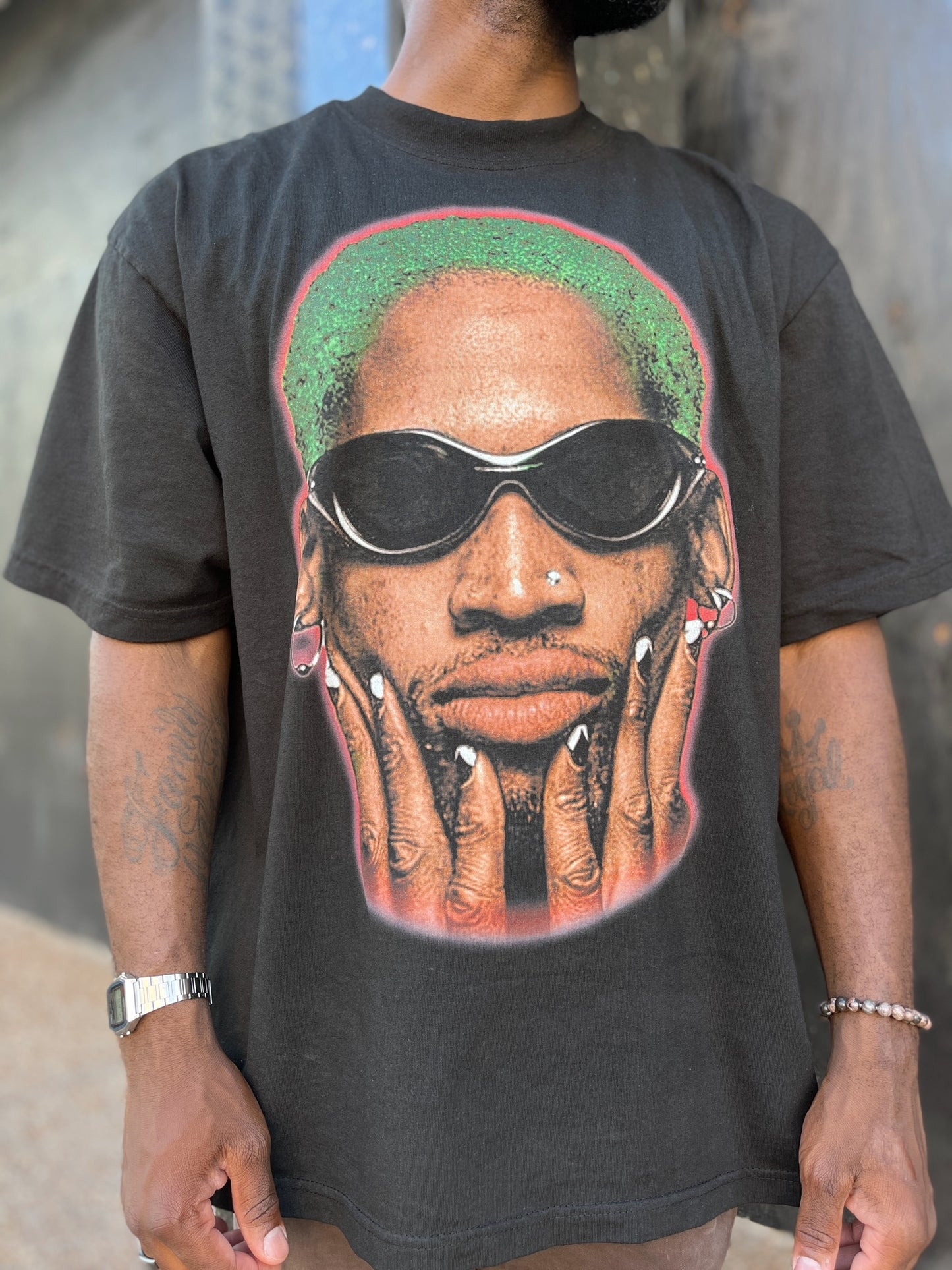 DENNIS RODMAN BIG FACE TEE