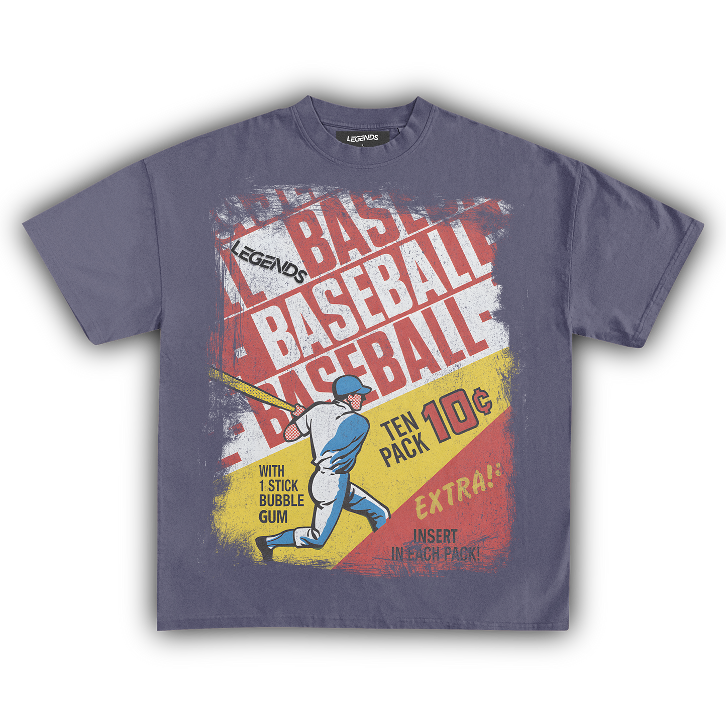 LEGENDS BASEBALL TRADING CARD TEE (Version 010)