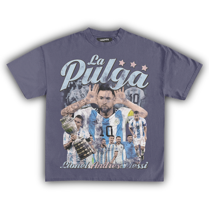 "LA PULGA" LIONEL MESSI VINTAGE TEE