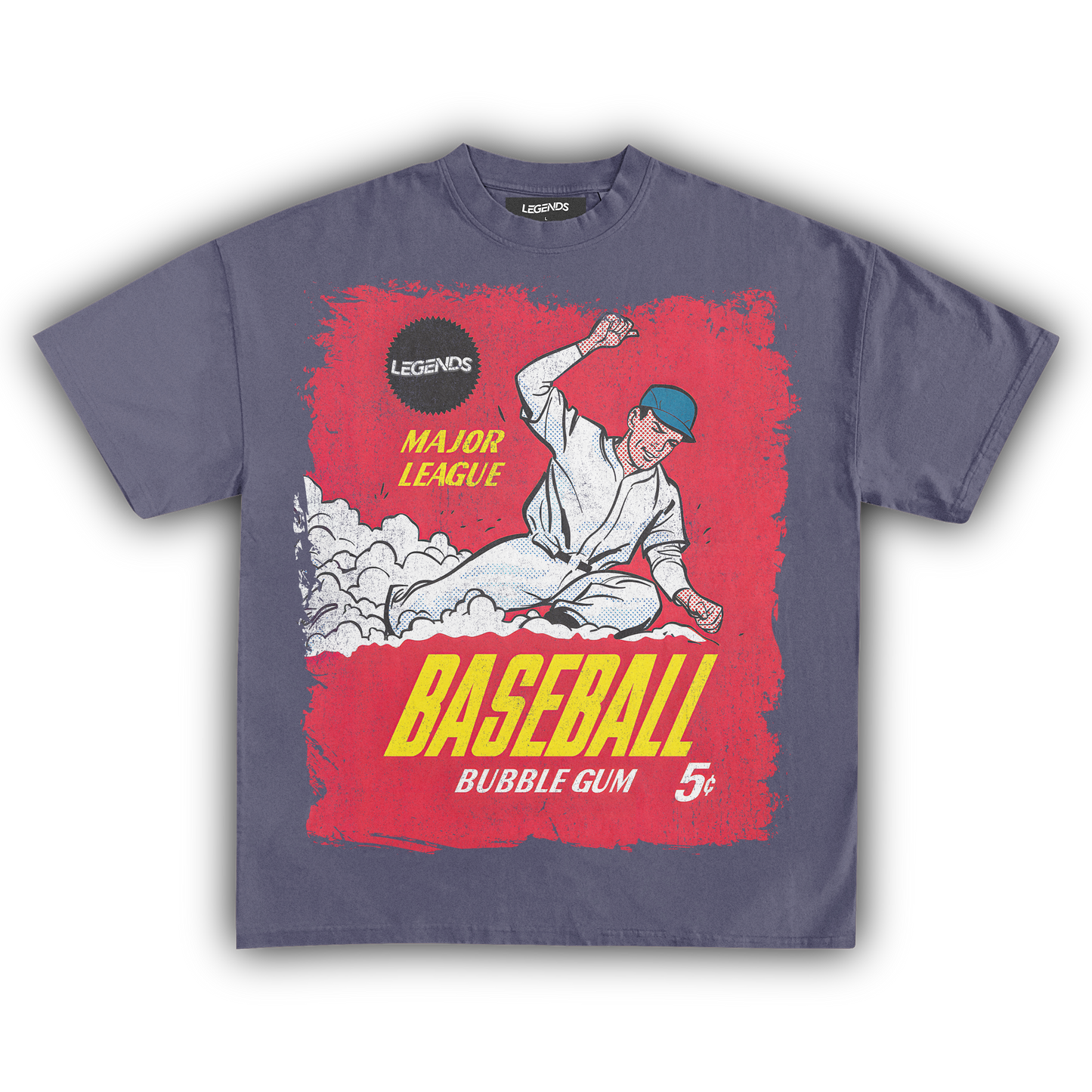 LEGENDS BASEBALL TRADING CARD TEE (Version 006)