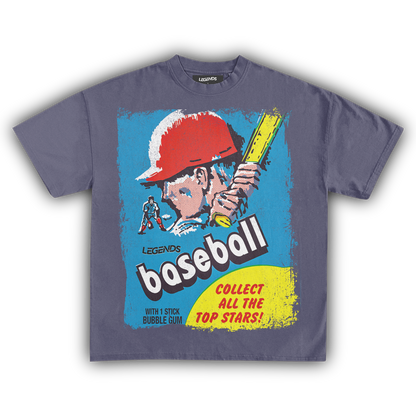 LEGENDS BASEBALL TRADING CARD TEE (Version 017)