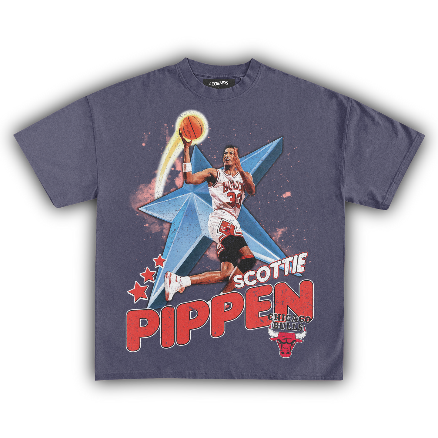 SCOTTIE PIPPIN ALL-STAR VINTAGE TEE