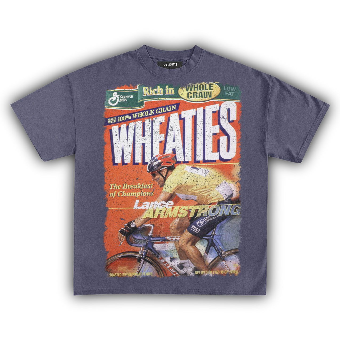 WHEATIES LANCE ARMSTRONG 1999 VINTAGE TEE