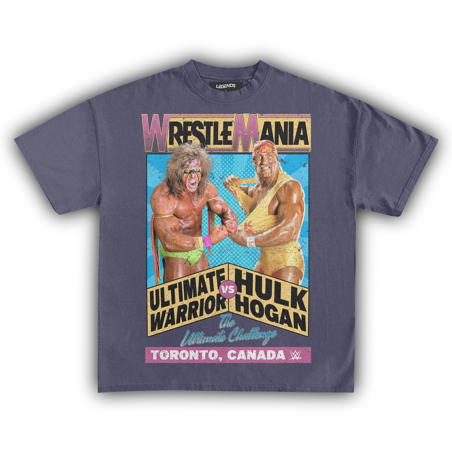 WRESTLEMANIA VI "THE ULTIMATE CHALLENGE" 1990 VINTAGE TEE