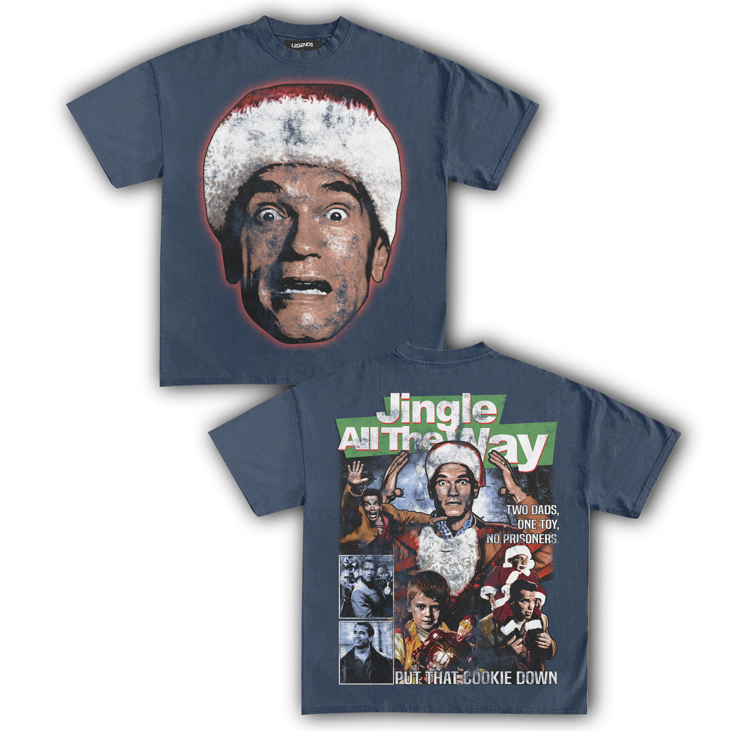 JINGLE ALL THE WAY 1996 VINTAGE TEE (Double Sided)