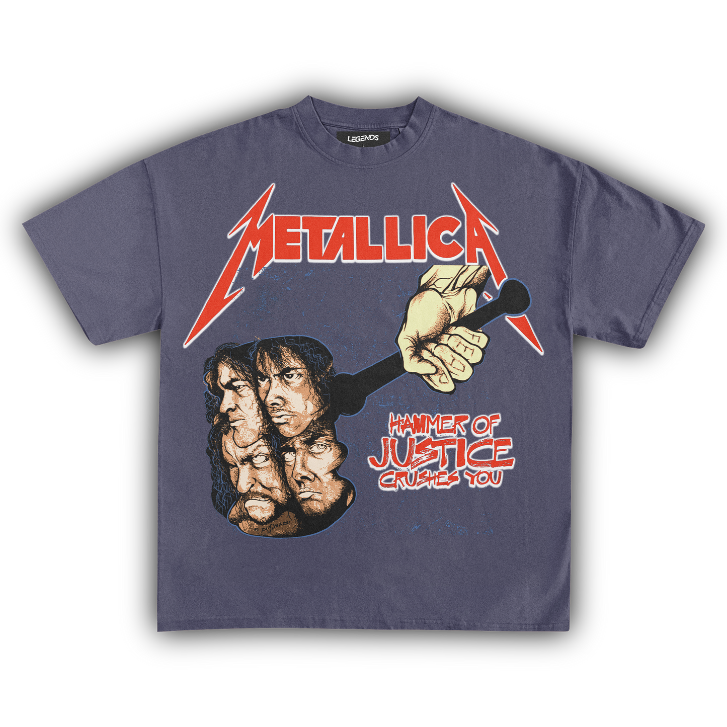 METALLICA HAMMER OF JUSTICE TEE