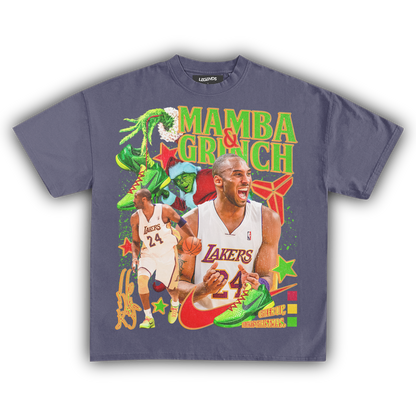 MAMBA & GRINCH STOLE CHRISTMAS TEE