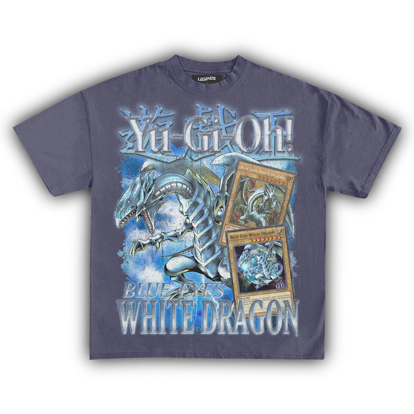 YU-GI-OH! BLUE EYES WHITE DRAGON TEE