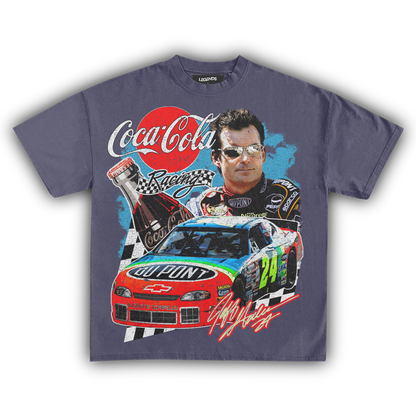 JEFF GORDAN COCA-COLA RACING VINTAGE TEE