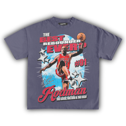 DENNIS RODMAN BEST REBOUNDER EVER TEE