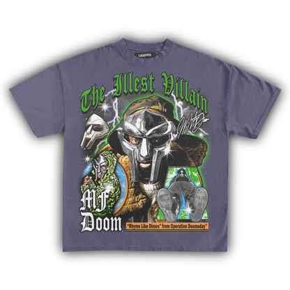 MF DOOM THE ILLEST VILLAIN TEE