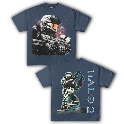 HALO 2 VINTAGE TEE (Double Sided)