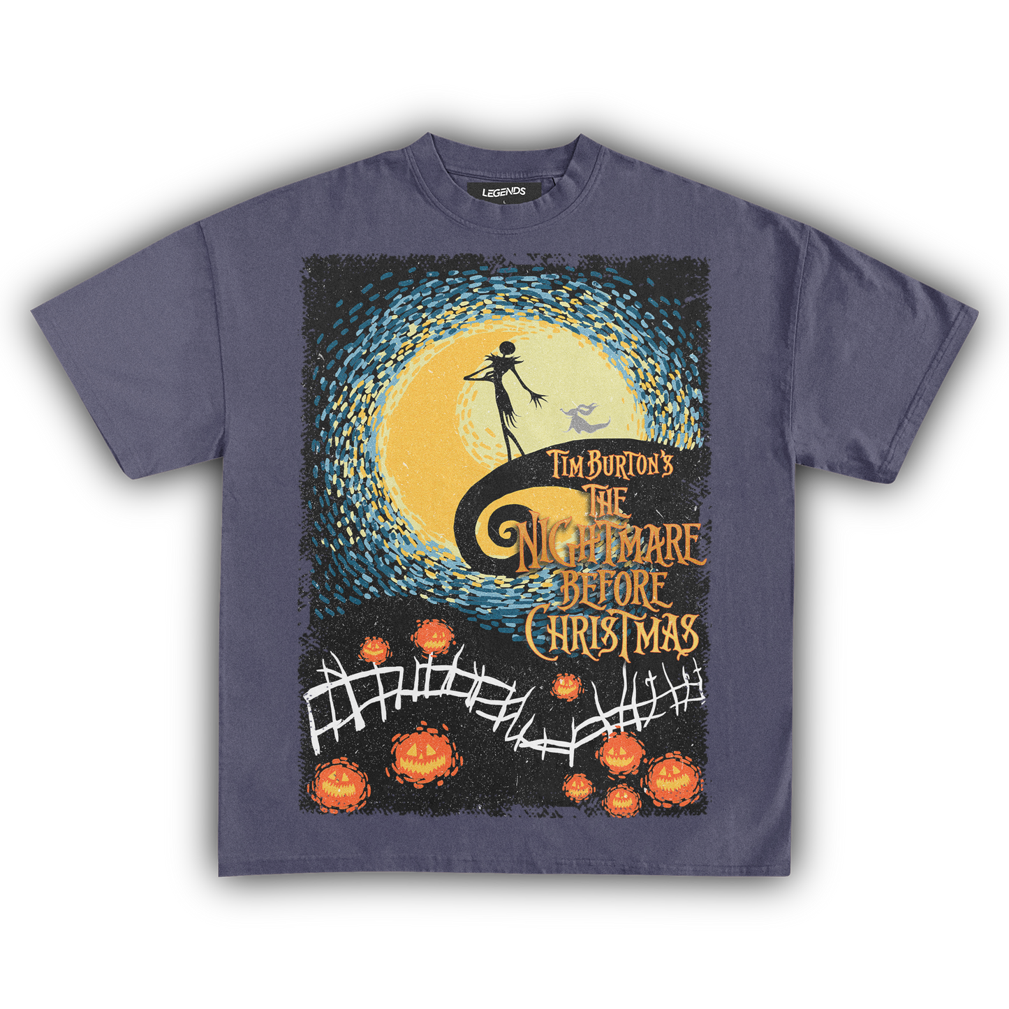 TIM BURTON'S THE NIGHTMARE BEFORE CHRISTMAS VINTAGE TEE