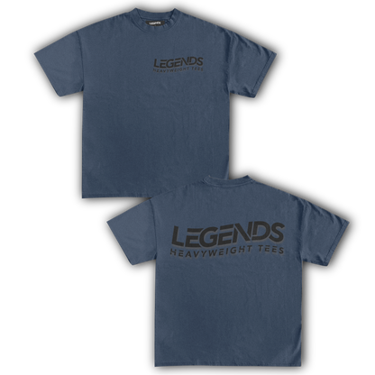 LEGENDS HEAVYWEIGHT TEE (Black Script)