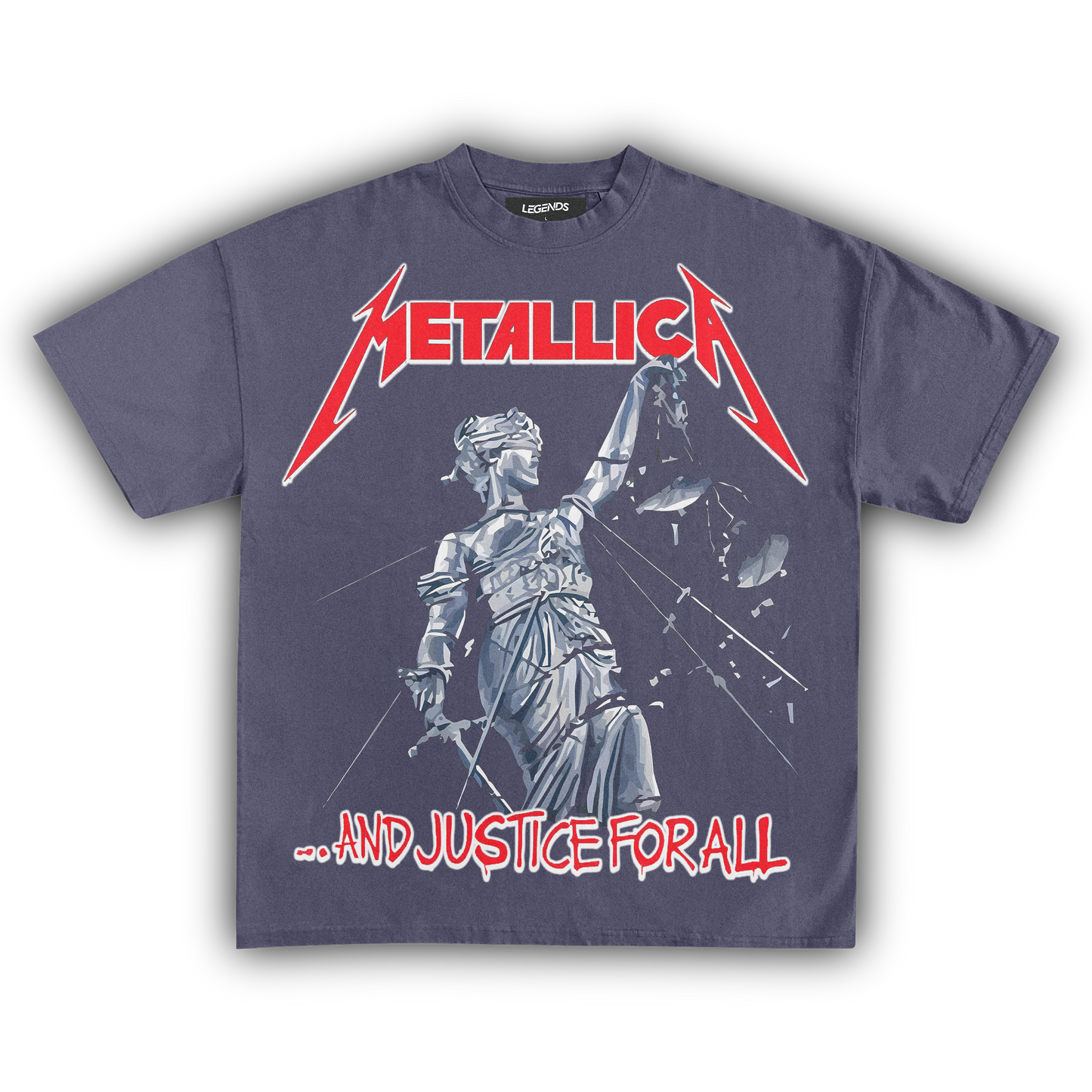 METALLICA JUSTICE FOR ALL TEE