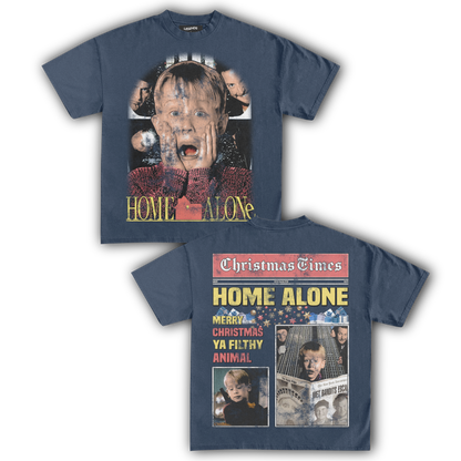 HOME ALONE BREAKING NEWS TEE (Double Sided)