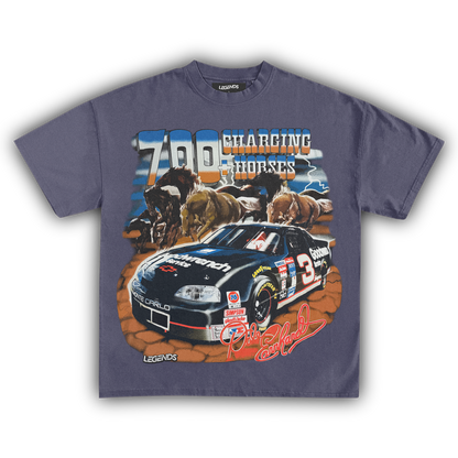 DALE EARNHARDT 700+ CHARGING HORSES TEE