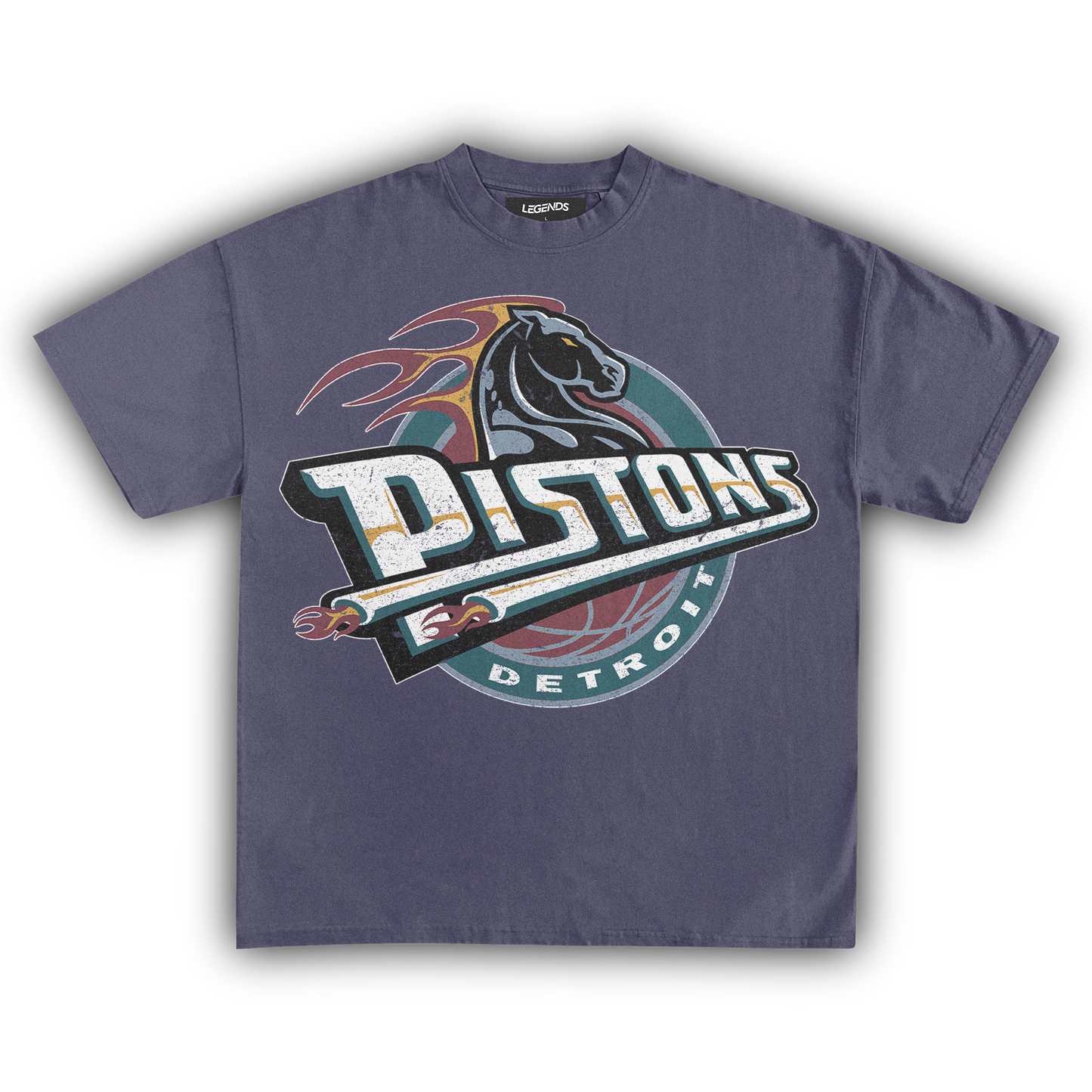 DETROIT PISTONS VINTAGE TEE