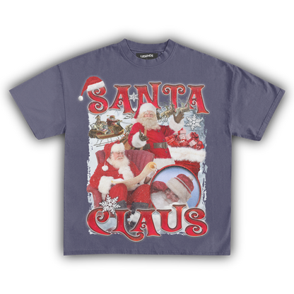 SANTA CLAUS VINTAGE CHRISTMAS TEE